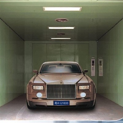 Autohissi asuintallissa
